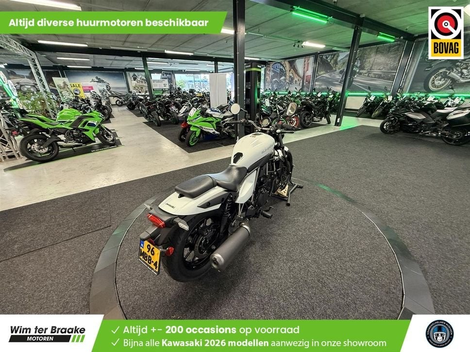 Kawasaki Eliminator 500 ABS (bj 2026) 4,569 km, Motoren, 2 cilinders, Chopper, Bedrijf, Onbekend