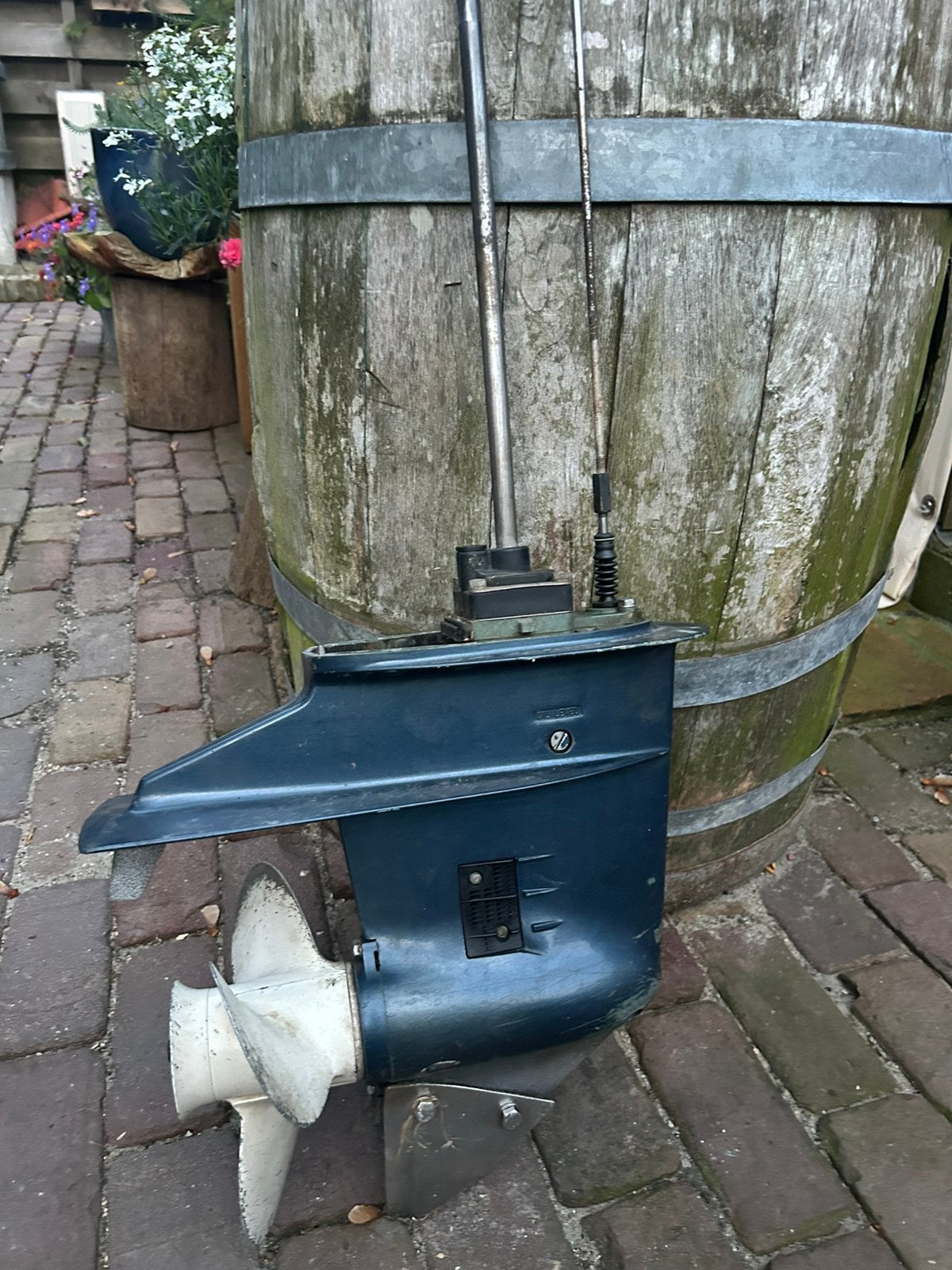 Staartstuk yamaha 20/25pk 2takt kortstaart, Ophalen of Verzenden, Zo goed als nieuw, Motor en Techniek
