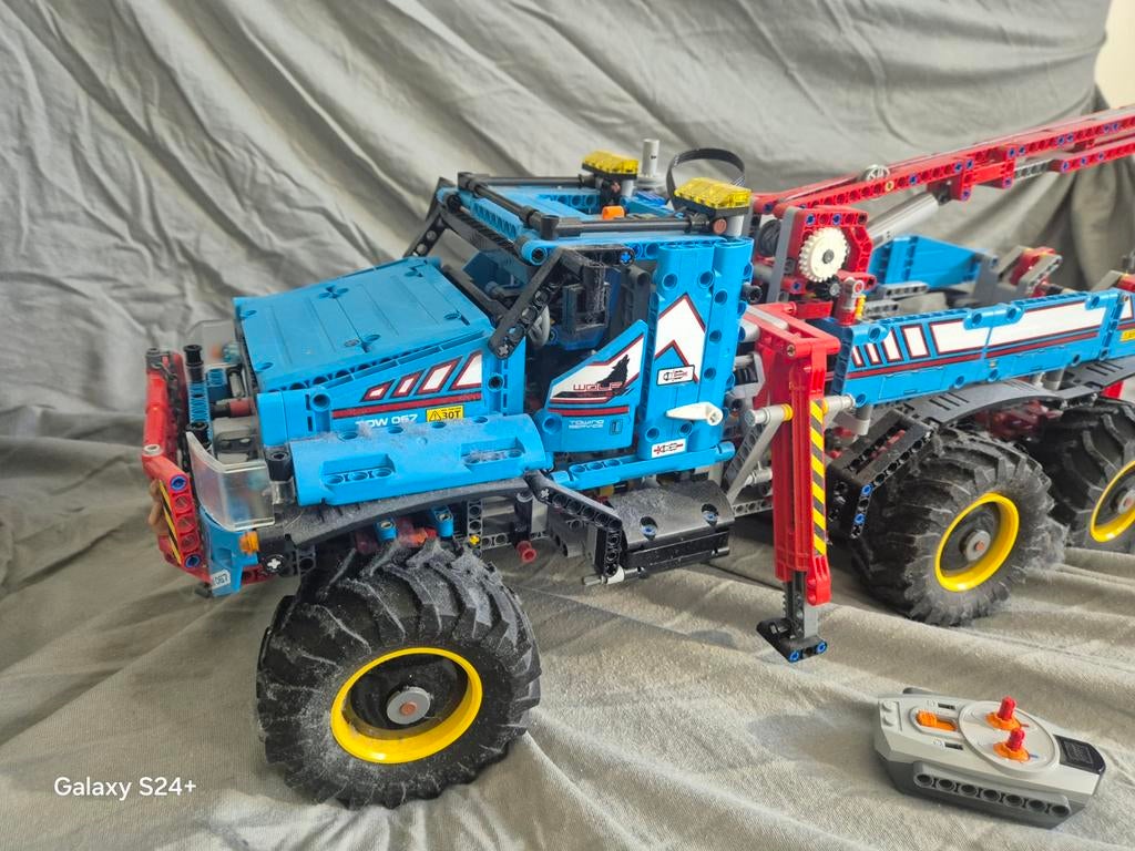 Lego truck en kraan, Ophalen, Zo goed als nieuw, Overige schalen