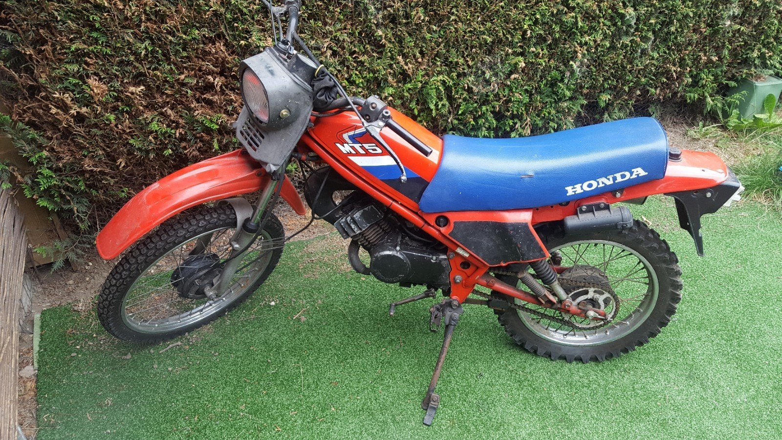 gezocht Honda mt5/mt8, Fietsen en Brommers, Verzenden, MT