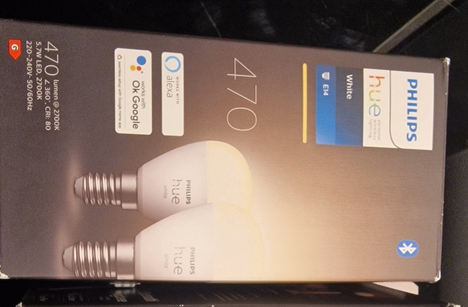 Philips Hue E14 LED Lampen -  Wit, Dimbaar, E14 (klein), Ophalen of Verzenden, Zo goed als nieuw