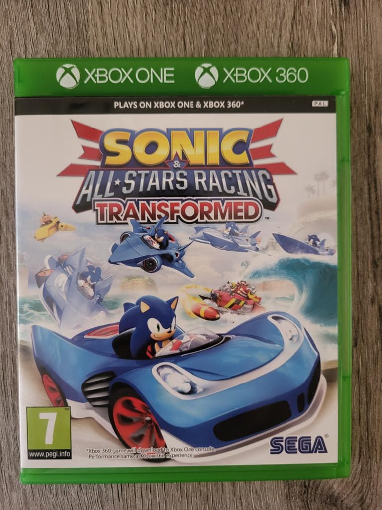 Sonic & All-Stars Racing Transformed - Xbox 360/One, Racen en Vliegen, Ophalen of Verzenden, Zo goed als nieuw, 3 spelers of meer