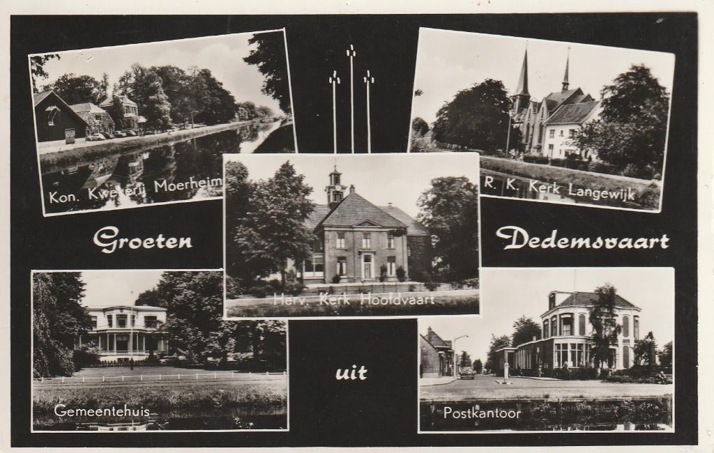Dedemsvaart, Ophalen of Verzenden, 1940 tot 1960, Gelopen, Overijssel
