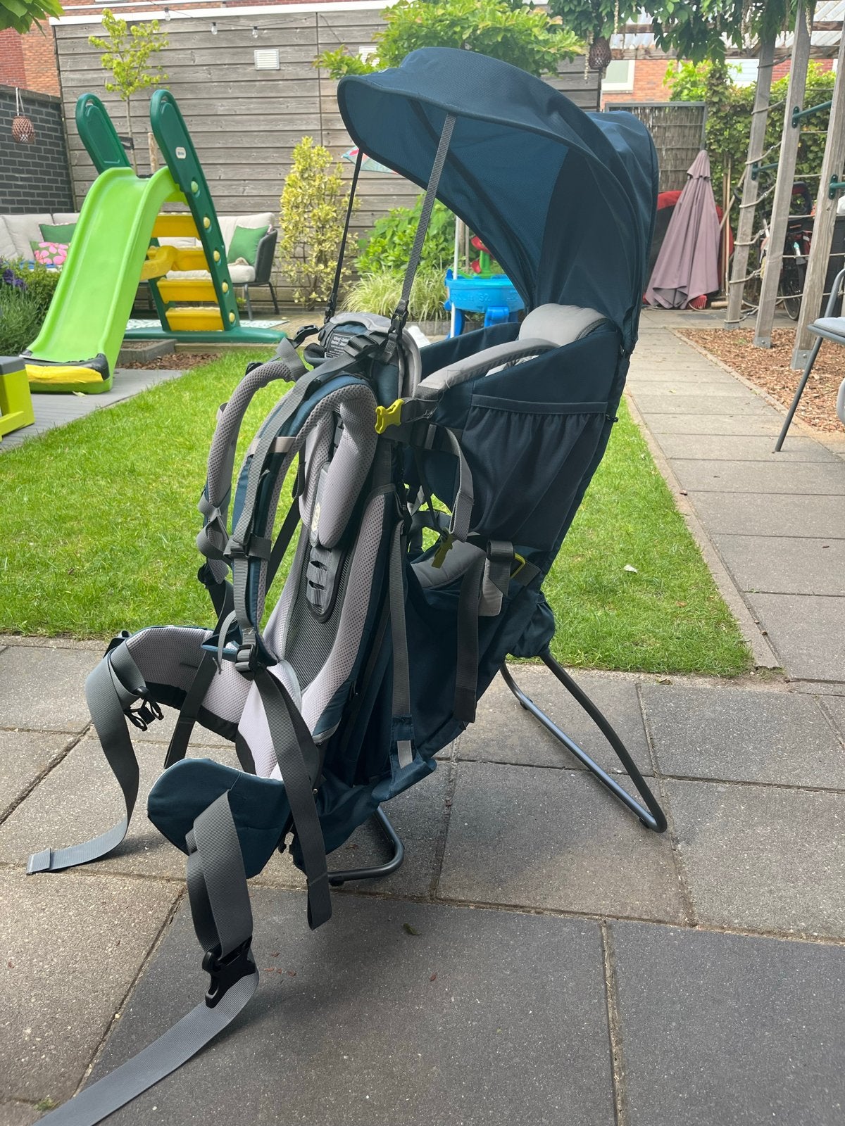 Deuter Kid Comfort 1 plus draagrugzak NIEUWSTAAT, Zo goed als nieuw, Rug, Draagzak, Ophalen