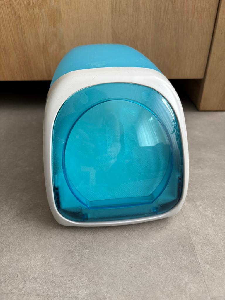 Opbergbox voor minimaal 60 CD/DVD, Huis en Inrichting, Woonaccessoires | Cd- en Dvd-rekken, Ophalen, Kunststof, Gebruikt, 25 tot 75 discs