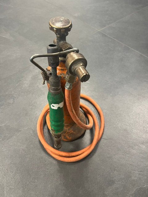 Karwei gasfles, Ophalen, Gebruikt
