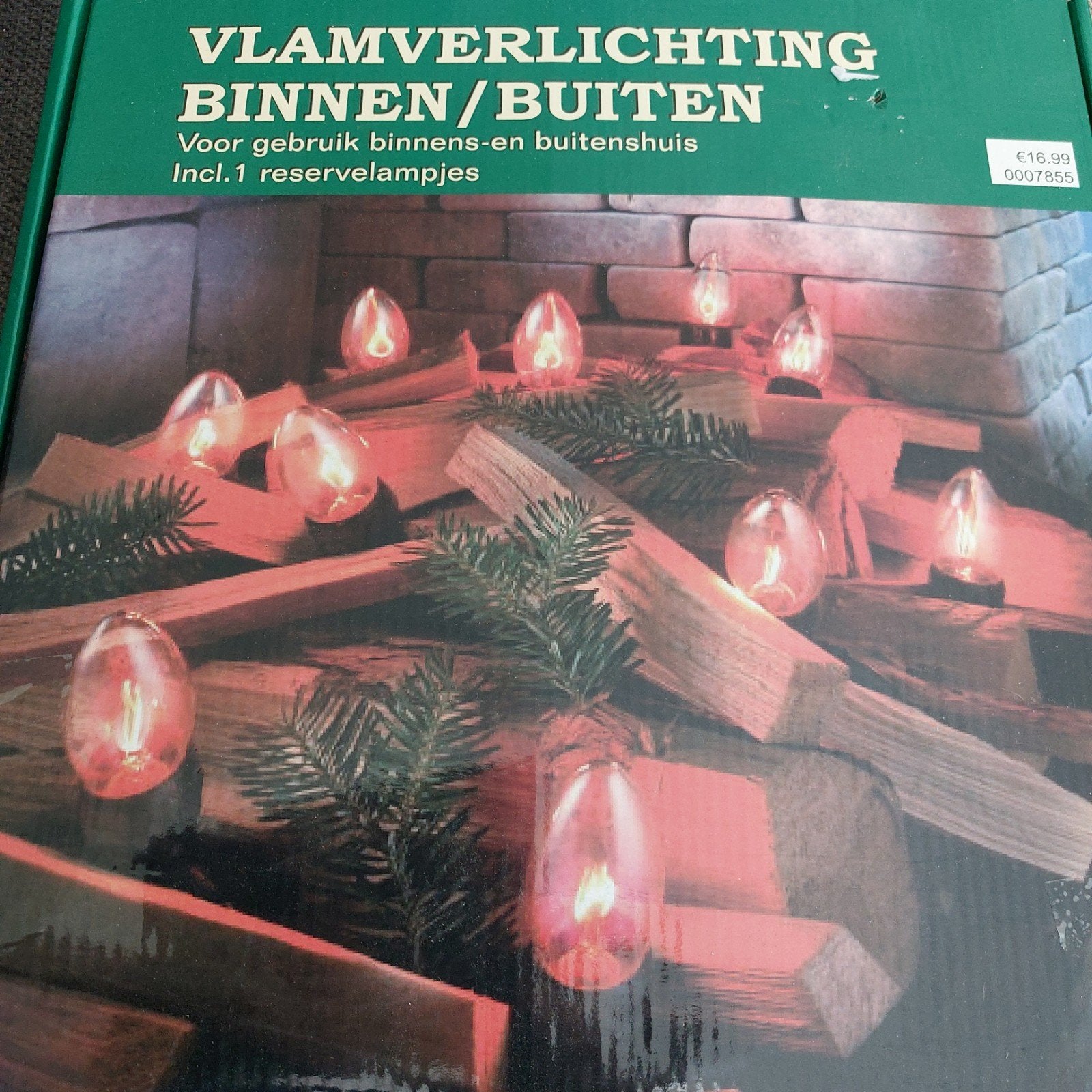 Vlam verlichting voor binnen en buiten nog nieuw in de doos, Diversen, Kerst, Ophalen