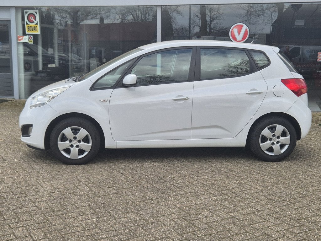 Kia Venga 1.4 CVVT X-tra Airco / Navigatie / Parkeersensoren, Auto's, Kia, Voorwielaandrijving, Euro 5, Stof, Gebruikt