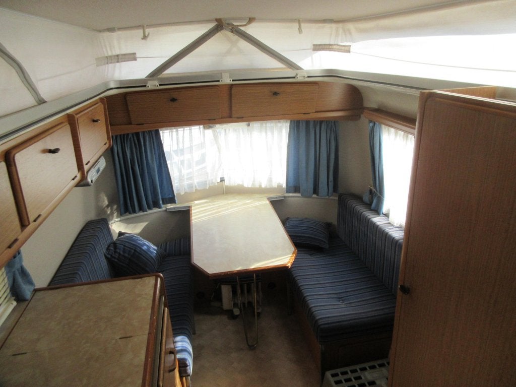 Eriba Touring 540 LIEFHEBBER OF HOBBYIST, Overige typen, Kleine zit, Tot en met 3, Reservewiel