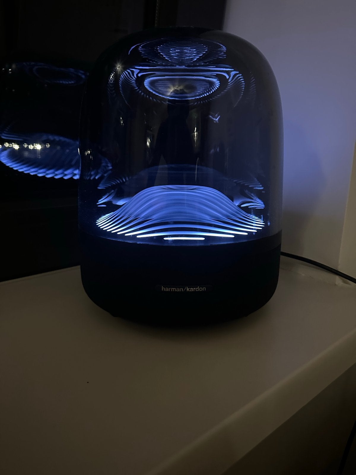 Harman Kardon Aura Studio 3 Bluetooth Speaker, Ophalen of Verzenden, Zo goed als nieuw, Draagbare speaker, Bluetooth