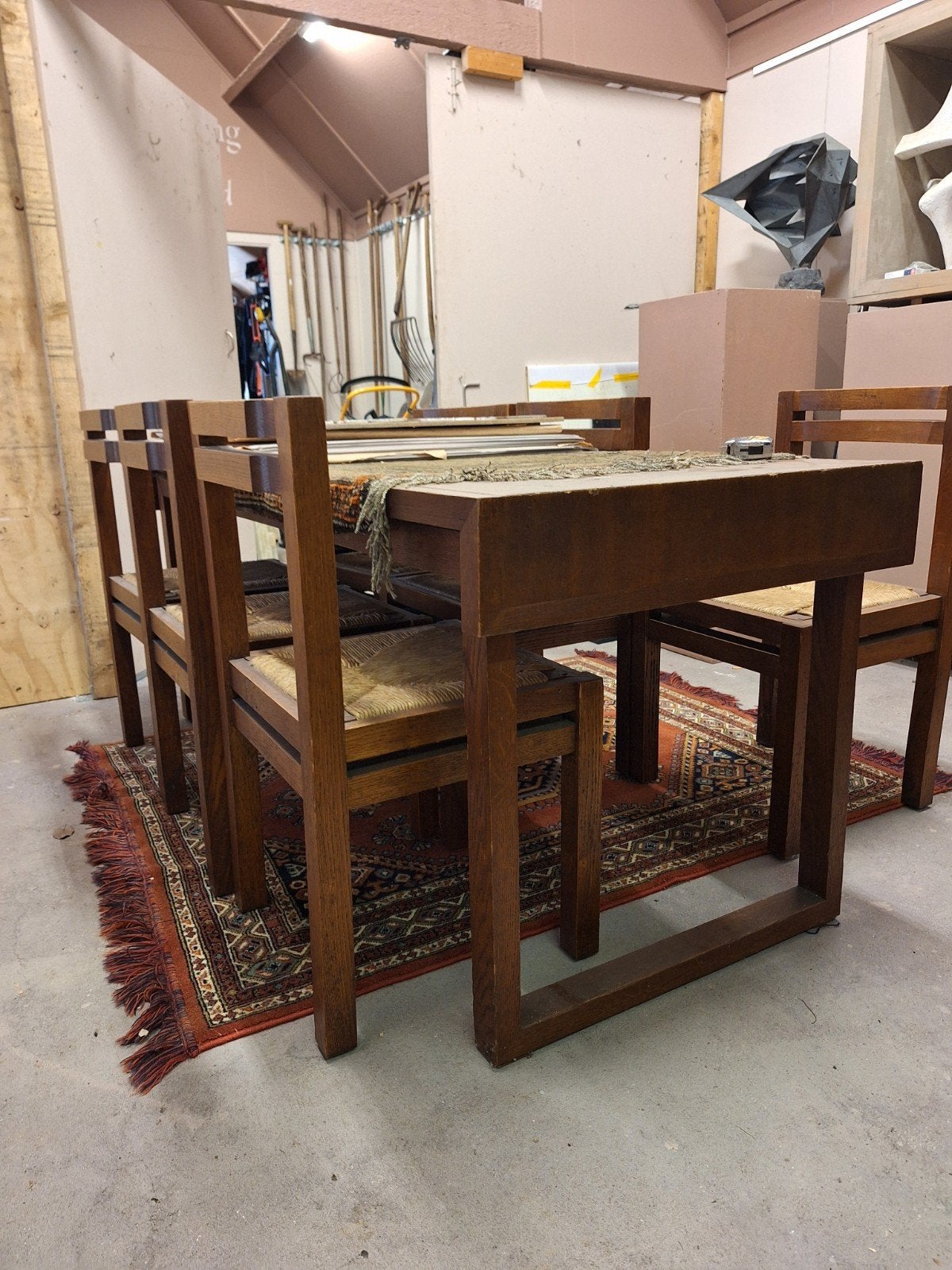 eettafel 6 persoons, Ophalen of Verzenden, Gebruikt