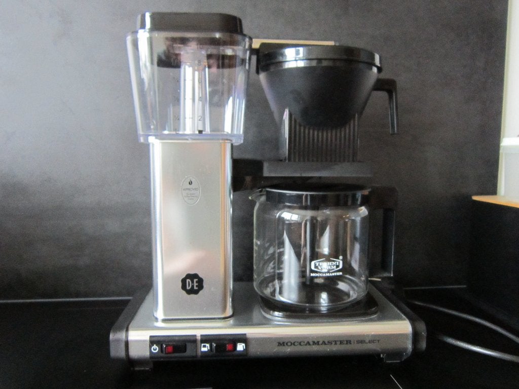 koffiezetapparaat Douwe Egberts, Ophalen, 10 kopjes of meer, Koffiemachine, Gemalen koffie