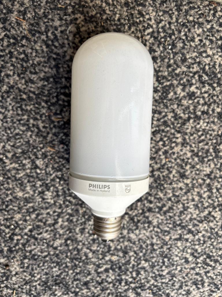 Vintage Philips SL*25 Comfort Spaarlamp - 25W/1050 lumen, Ophalen, Gebruikt