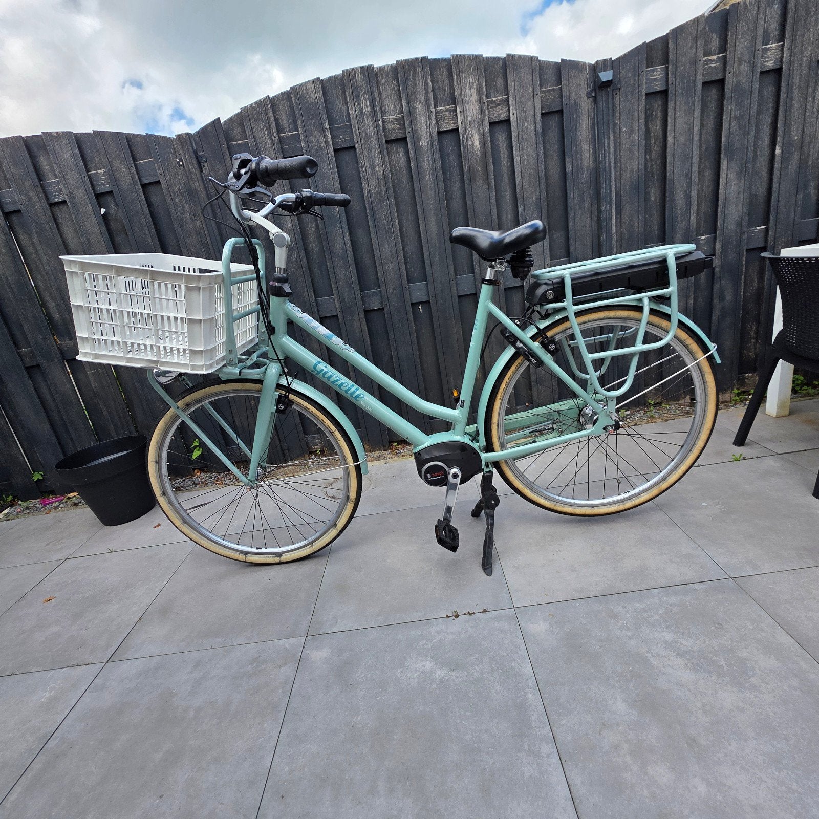 In superstaat! Gazelle Miss Grace elektrische fiets, Ophalen, Zo goed als nieuw, 50 km per accu of meer, 55 tot 59 cm