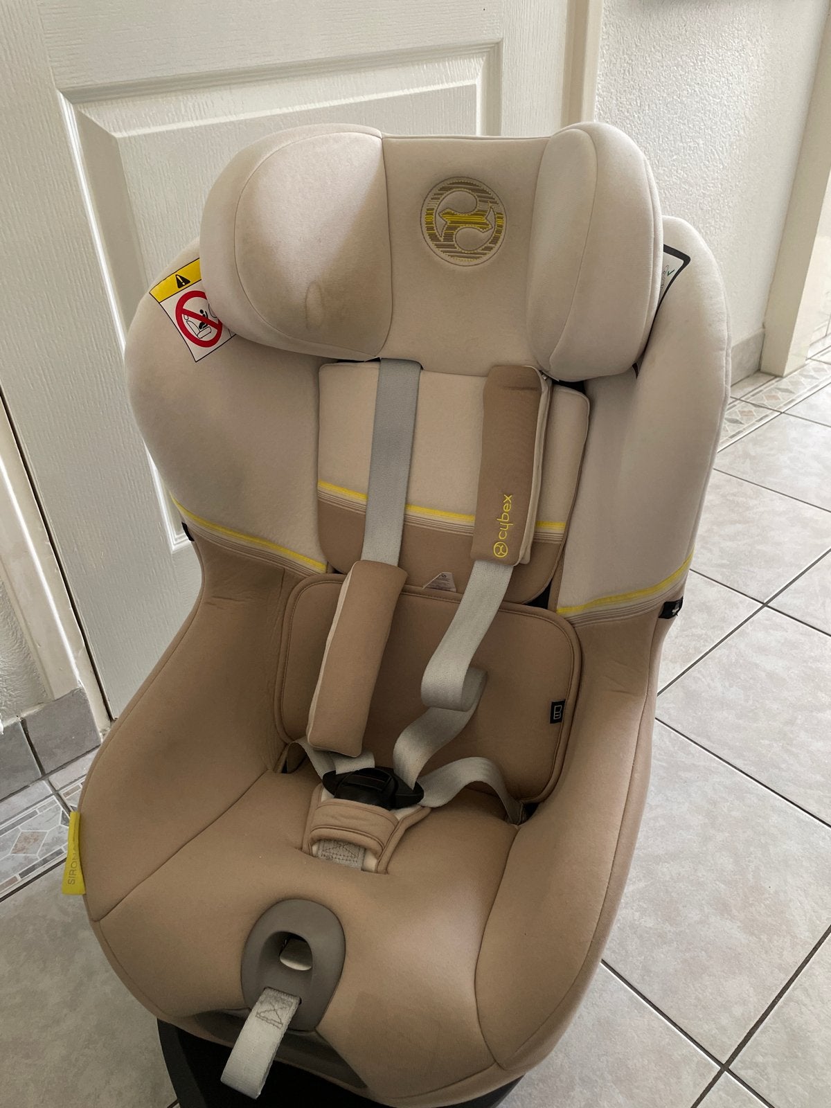 Cybex Sirona S i-Size autostoel - Zo goed als nieuw, 0 t/m 18 kg, Zijbescherming, Zo goed als nieuw, Isofix