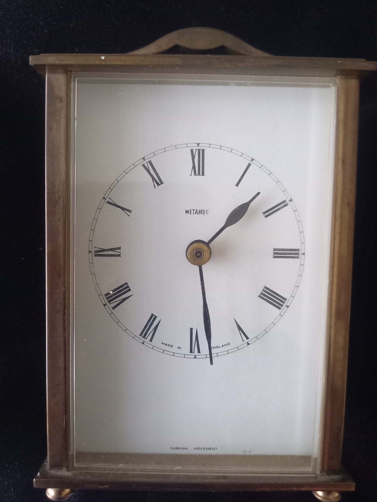 Vintage Metamec reisklokje - Made in England, Ophalen of Verzenden, Huis en Inrichting