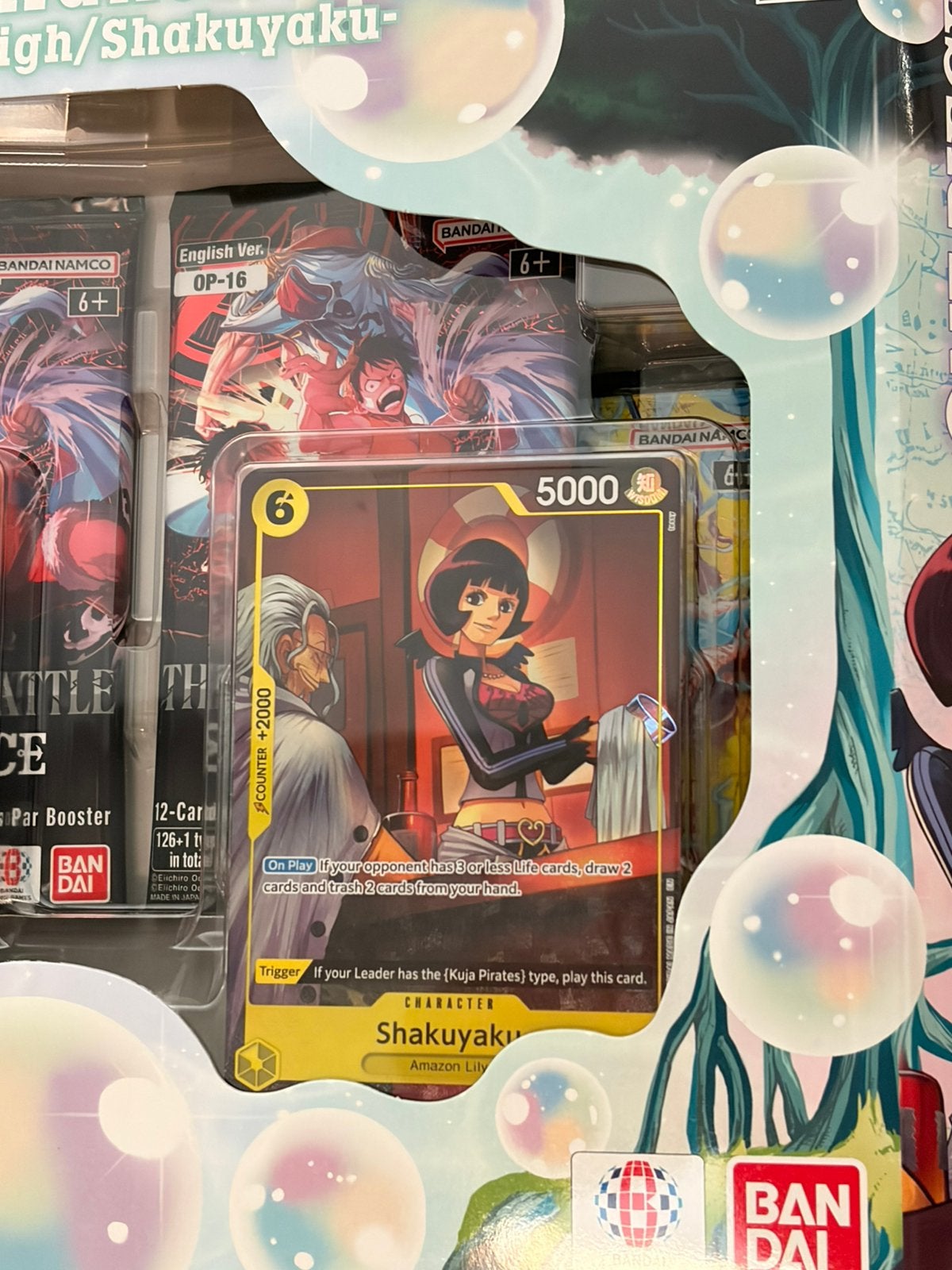ONE PIECE  Illustration Box vol 7 Rayleigh & Shakuyaku OP-16, Ophalen of Verzenden, Zo goed als nieuw, Boosterbox