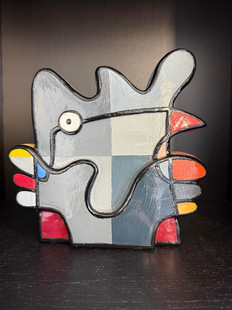 Jacqueline Schäfer 'Vreemde Vogel'Gelimiteerd 118/200, Ophalen of Verzenden