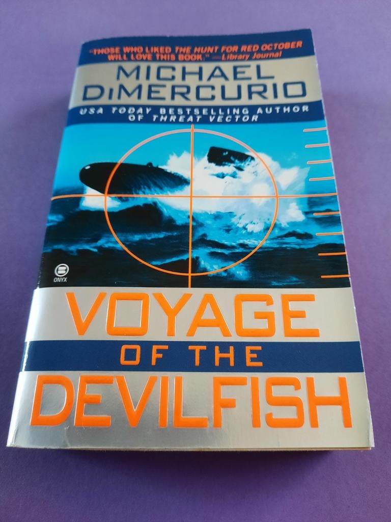 Michael DiMercurio. Voyage of the DevilFish, Ophalen of Verzenden, Gelezen