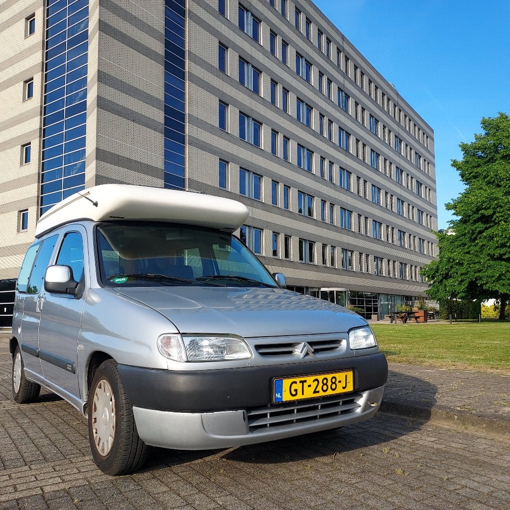 Berlingo Camper Hefdak 1.8 diesel, Caravans en Kamperen, Campers, Airbags, Buscamper of Camperbus, Verwarmde buitenspiegels, Particulier