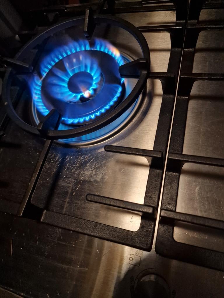 Gaskookplaat BOSCH OP BUTAAN PROPAAN GASFLES, Zo goed als nieuw, Gas, Vrijstaand, 4 kookzones