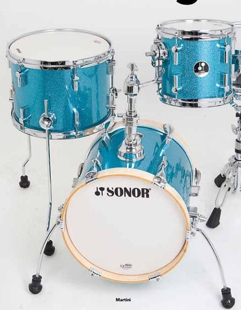 Klein drumkitje: Sonor ketelset type Martini, Ophalen, Zo goed als nieuw, Sonor