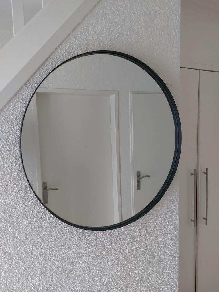 Ronde spiegel, 70 cm, Ophalen, Rond, Zo goed als nieuw, Minder dan 100 cm
