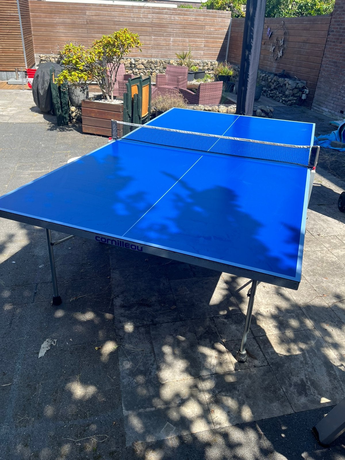 Cornilleau One outdoor tafeltennistafel, Ophalen, Gebruikt, Tafel Outdoor, Verrijdbaar