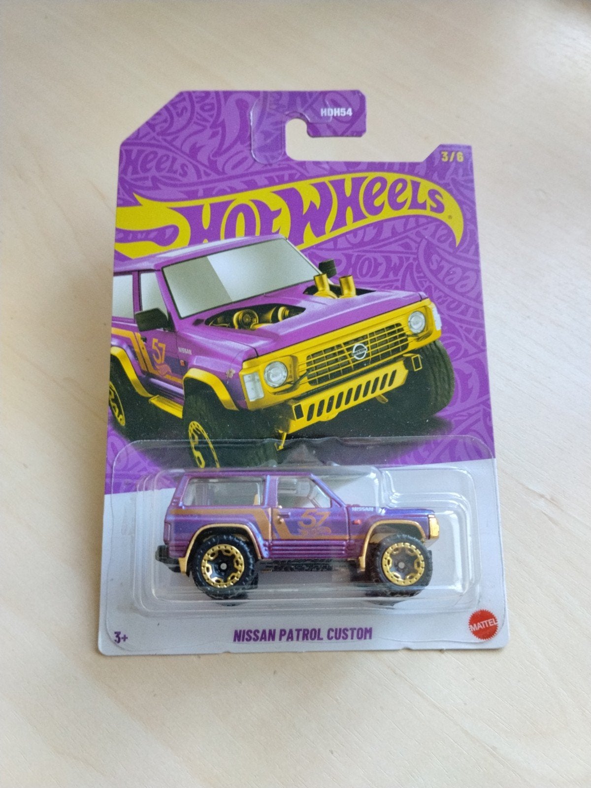 Hotwheels Nissan patrol custom hot wheels, Ophalen of Verzenden, Nieuw, Auto