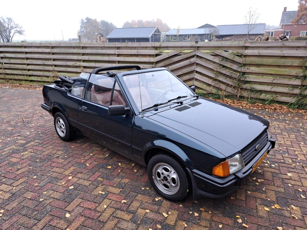 Ford escort mk3 cabriolet, Particulier, Te koop