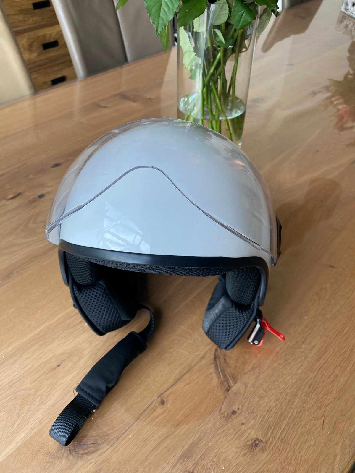 Vinz scooterhelm maat 53-54 XS - Gebruikt, Ophalen of Verzenden, Gebruikt, Extra small of kleiner