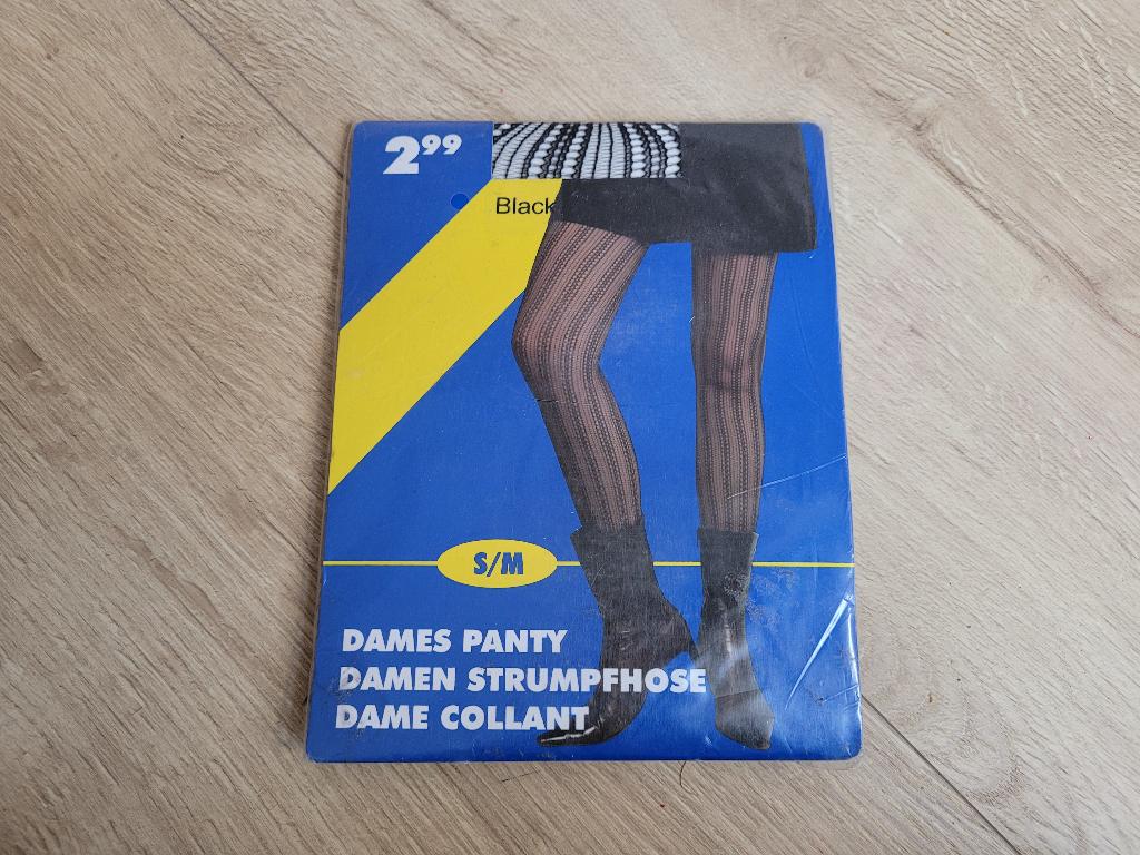 ZEEMAN zwarte panty maat S/M *nieuw* ~ MM0803, Maat 36/38 (S), Zeeman, Zwart, Nieuw