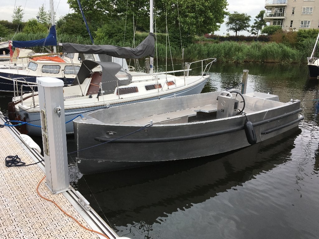 Van Vossen Tender 777 90Pk Suzuki Aluminium sloep, Watersport en Boten, Tender, Gebruikt, 8 m, 90 pk