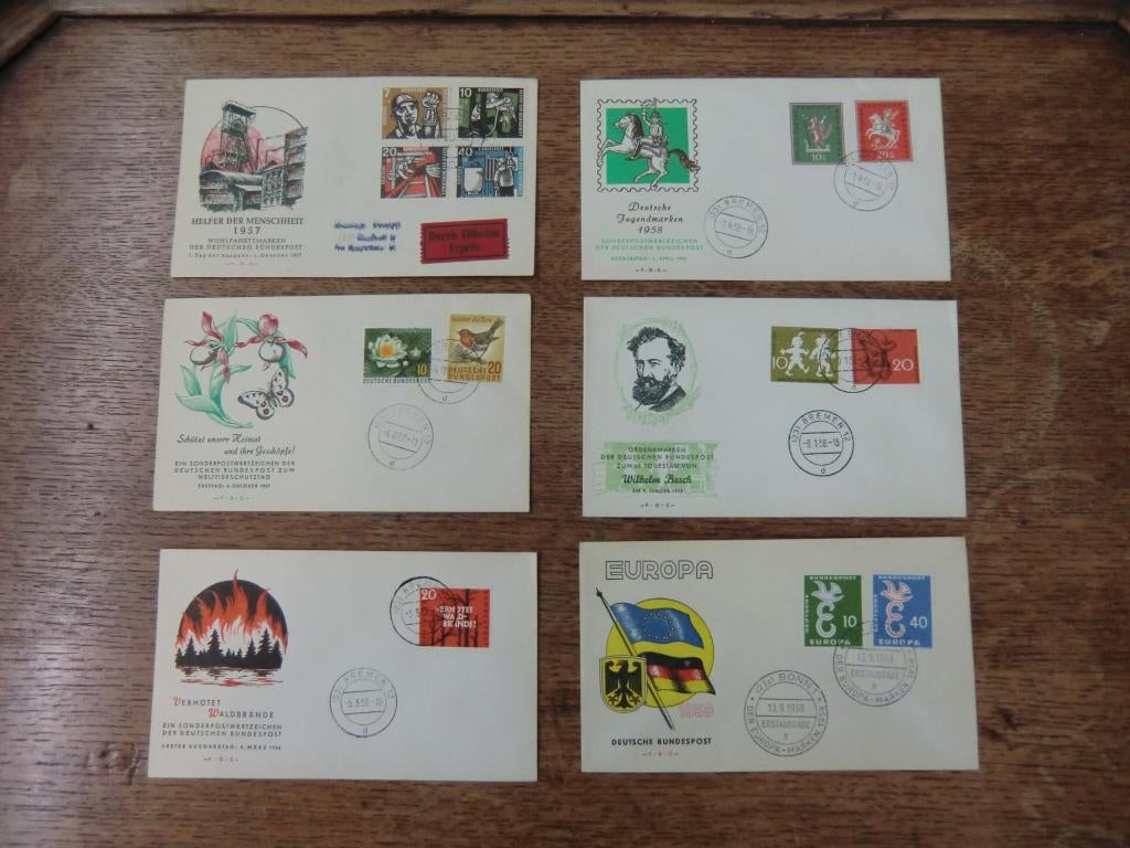 Duitsland: oudere fdc"s, Ophalen of Verzenden, Envelop