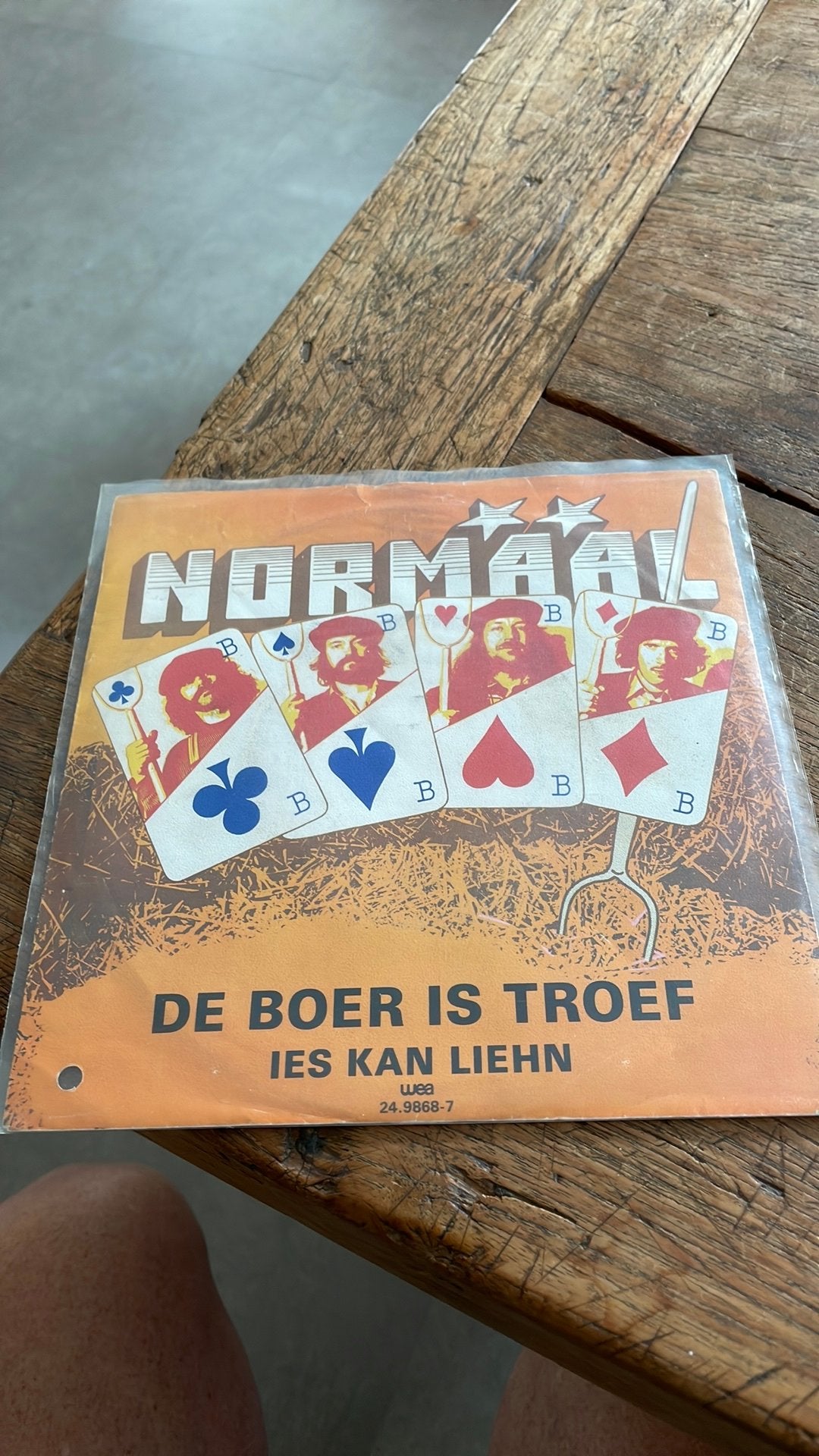 Normaal - De boer is troef, Originele persing, 7 inch, Ophalen of Verzenden, Zo goed als nieuw