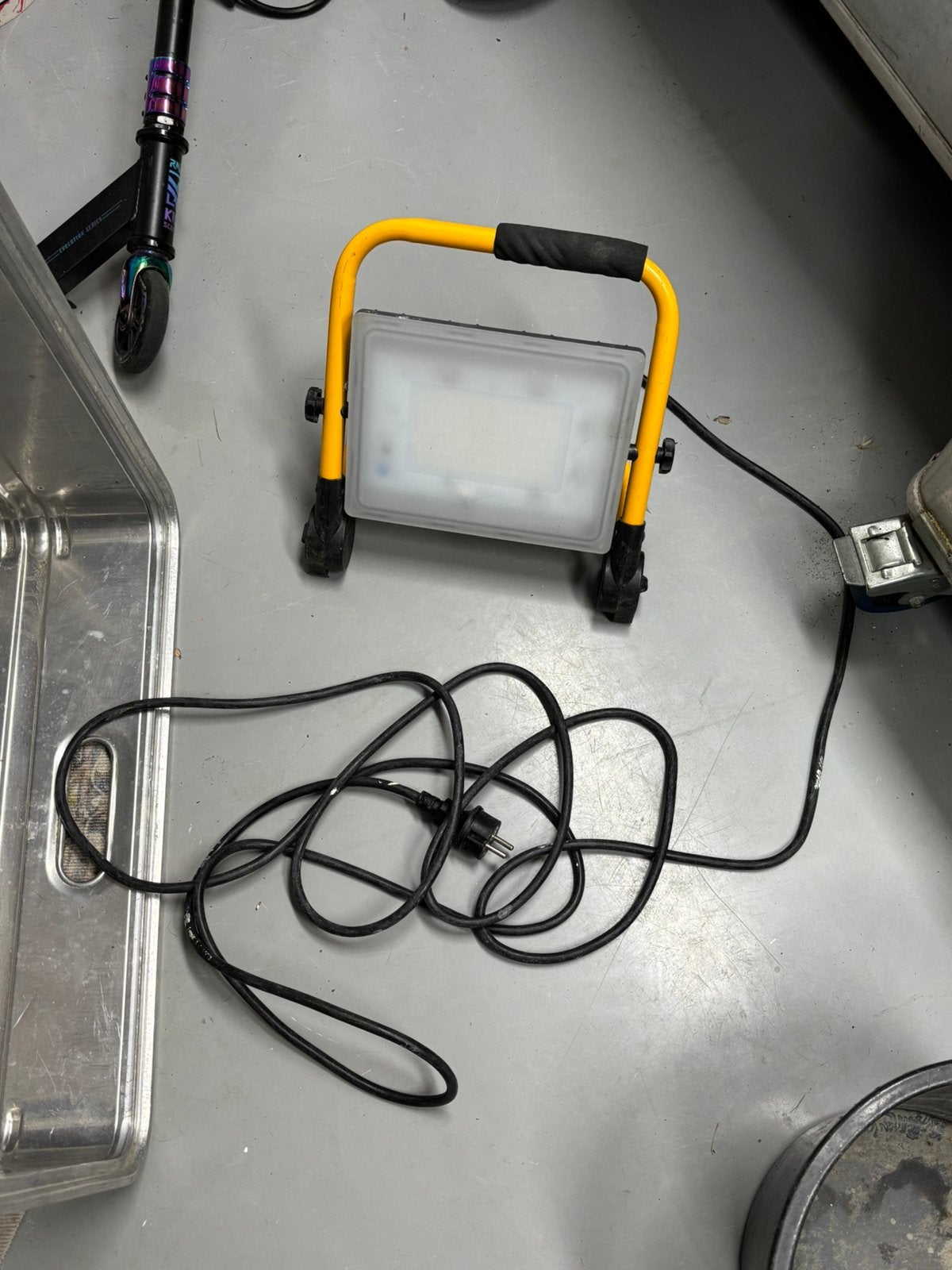 Bouwlamp led 50 watt, Ophalen of Verzenden, Zo goed als nieuw, Minder dan 50 watt
