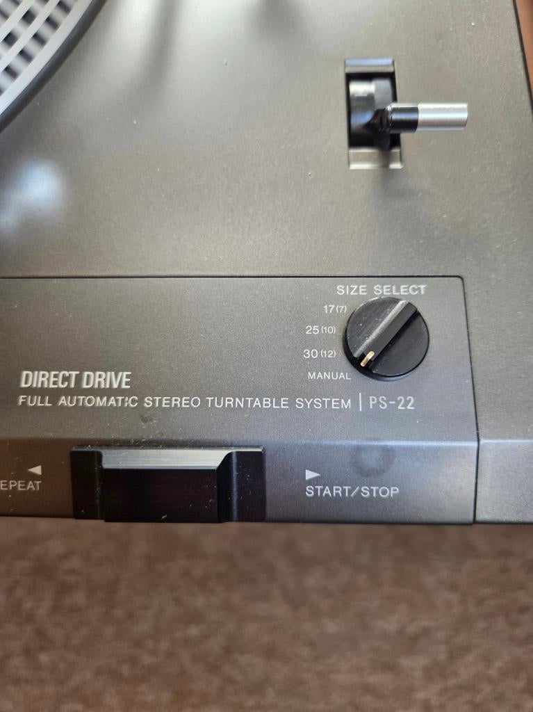 Sony PS-22 volautomatische platenspeler 1977, Ophalen, Automatisch, Zo goed als nieuw, Platenspeler