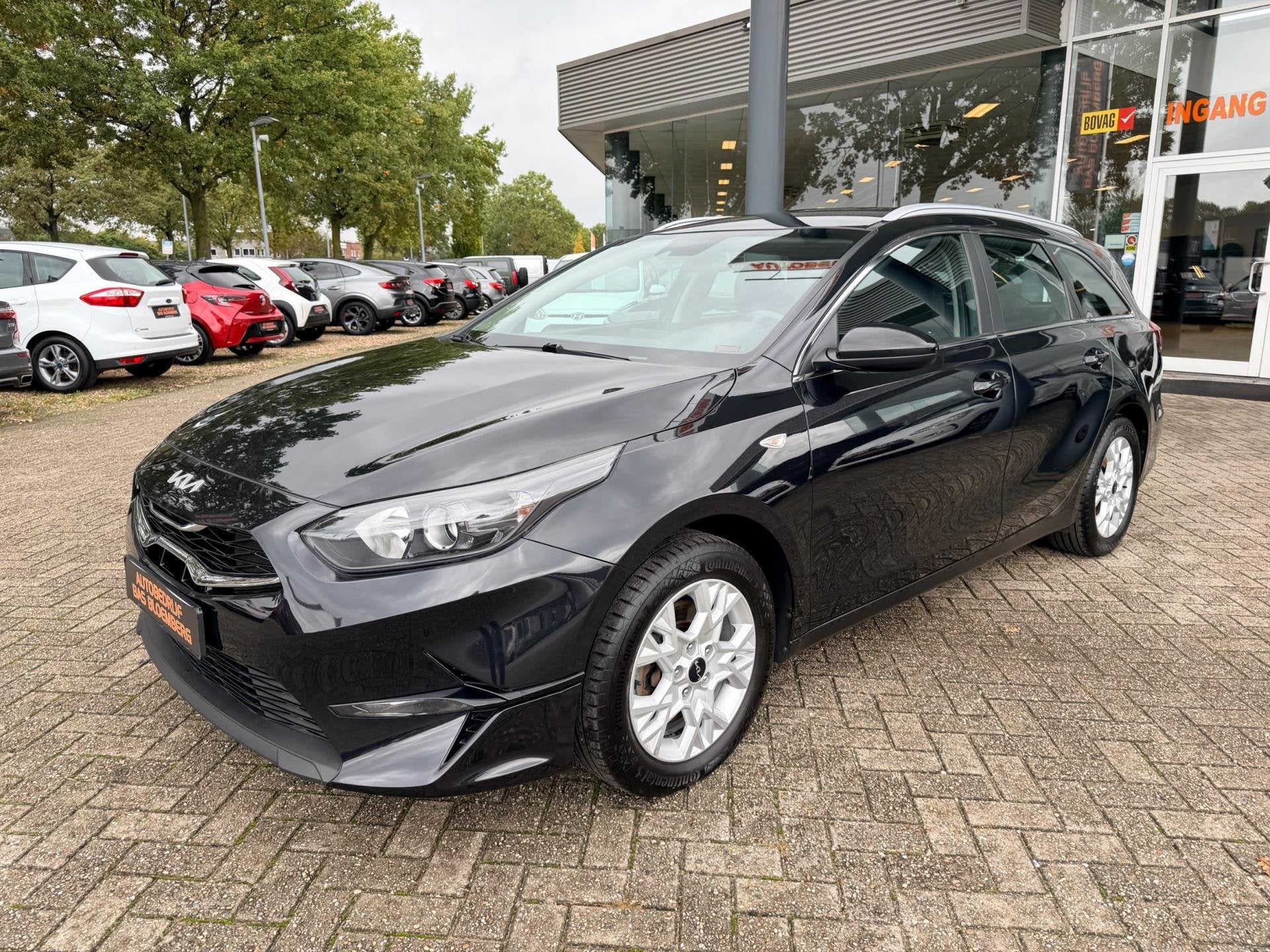 Kia Ceed Sportswagon 1.5 T-GDi MHEV DynamicLine, Navi, Camer, Stof, Gebruikt, 4 cilinders, Zwart
