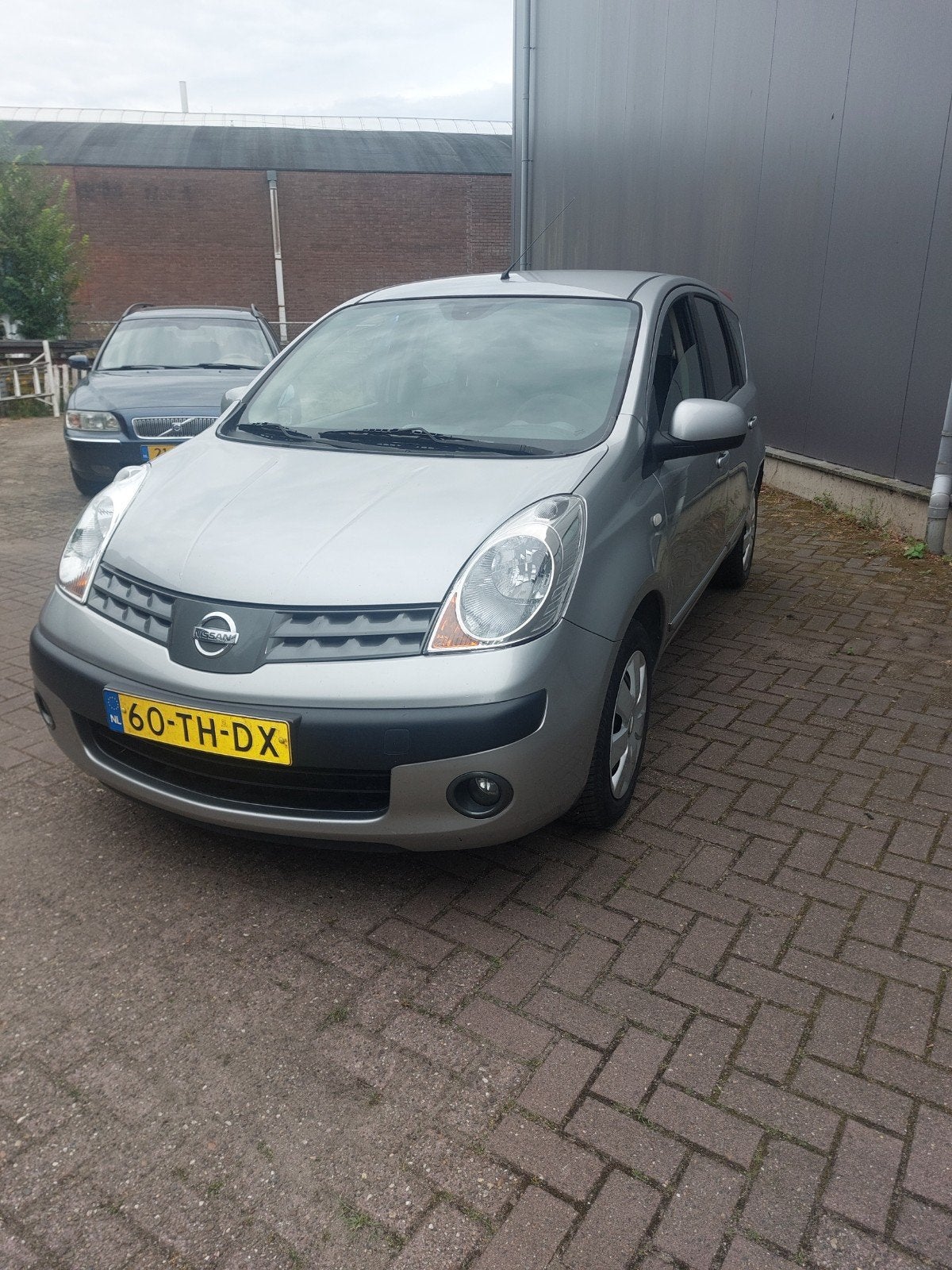Nissan Note 1.6 16V 2006 Grijs Airco, 15 km/l, 4 cilinders, 49 €/maand, Origineel Nederlands