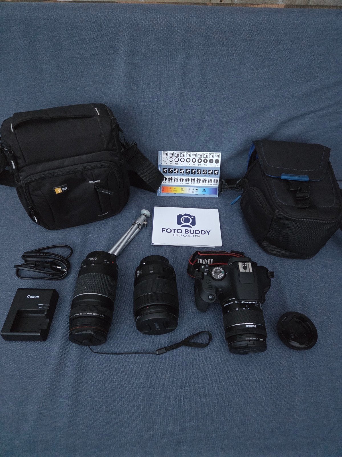 Canon Spiegelreflexcamera EOS2000D Complete set, Spiegelreflex, Canon, Zo goed als nieuw, Cameratas