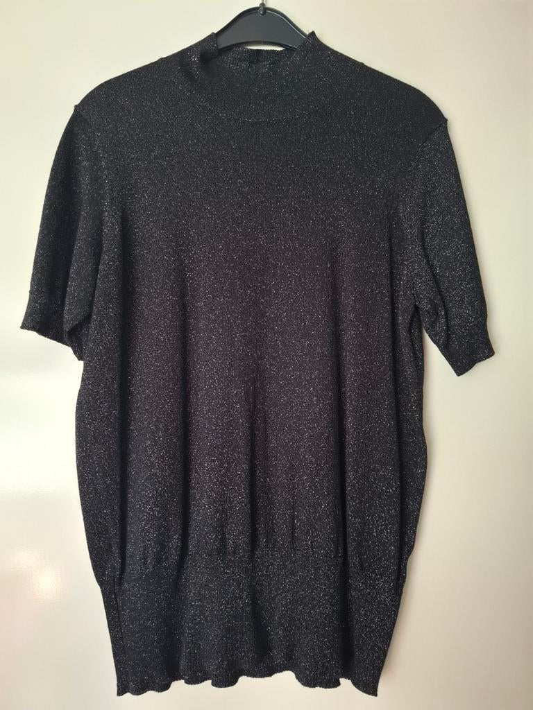 Hema glitter truitje Maat M, Kleding | Dames, Maat 38/40 (M), Zwart, Nieuw, Ophalen of Verzenden