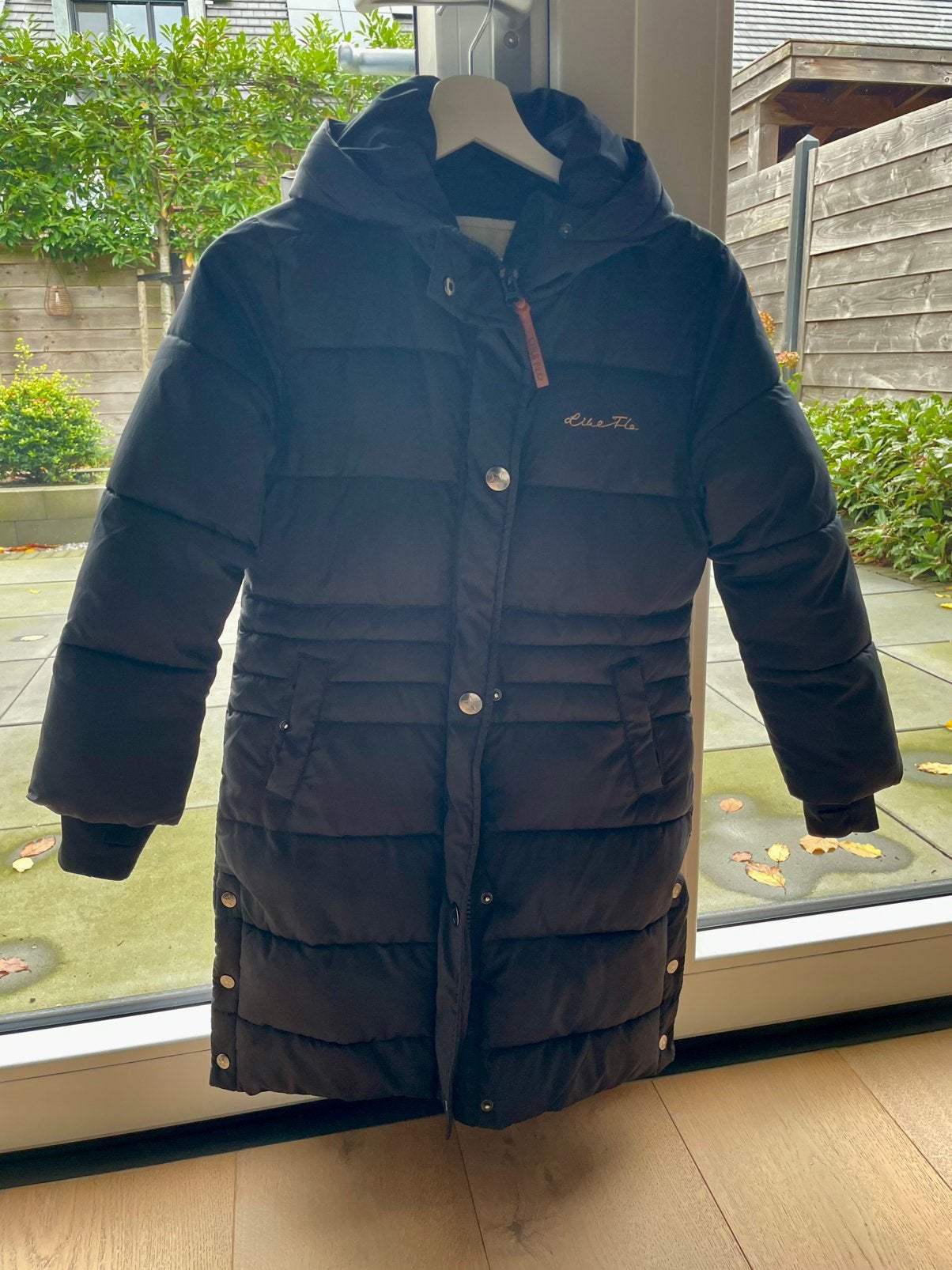 Te koop mooie winterjas  like flo jas maat 134, Ophalen of Verzenden, Gebruikt, Meisje, Jas