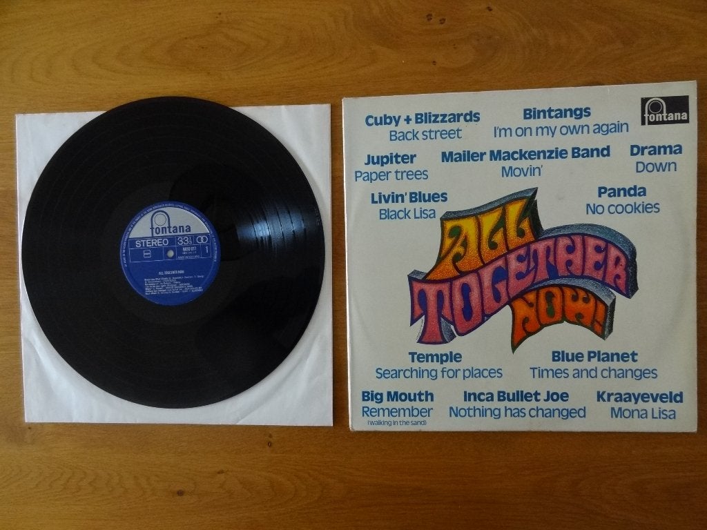 LP All together now - Livin'blues, Bintangs, Cuby etc, Ophalen of Verzenden, Gebruikt, 12 inch, LP