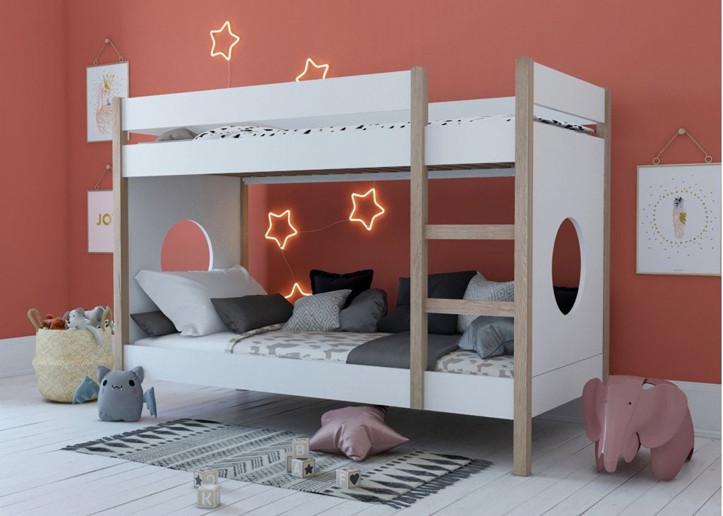Alto stapelbed - 90x200 - Wit