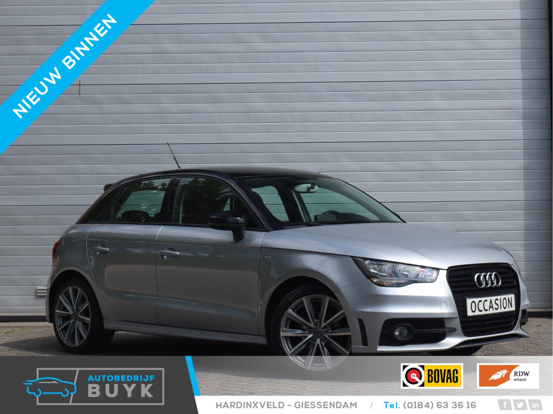 Audi A1 Sportback 1.2 TFSI Admired S-line KEYLESS | CRUISE |, Euro 5, 4 cilinders, Met garantie (alle), 4 stoelen