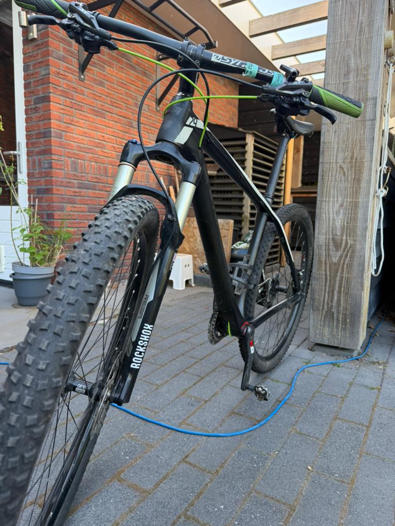 Cube reaction pro race compositie series, Fietsen en Brommers, Fietsen | Mountainbikes en ATB, Gebruikt, Hardtail, Heren, Schijfrem