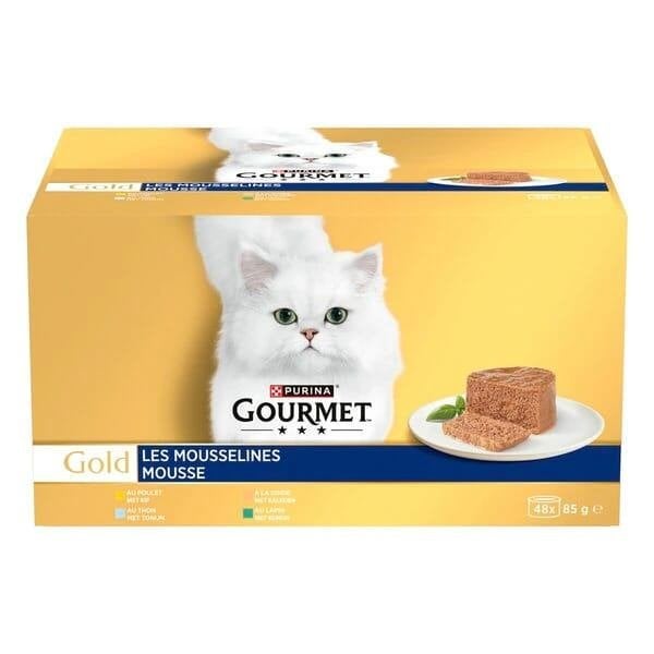 Gourmet Gold blik mousse, Ophalen, Kat