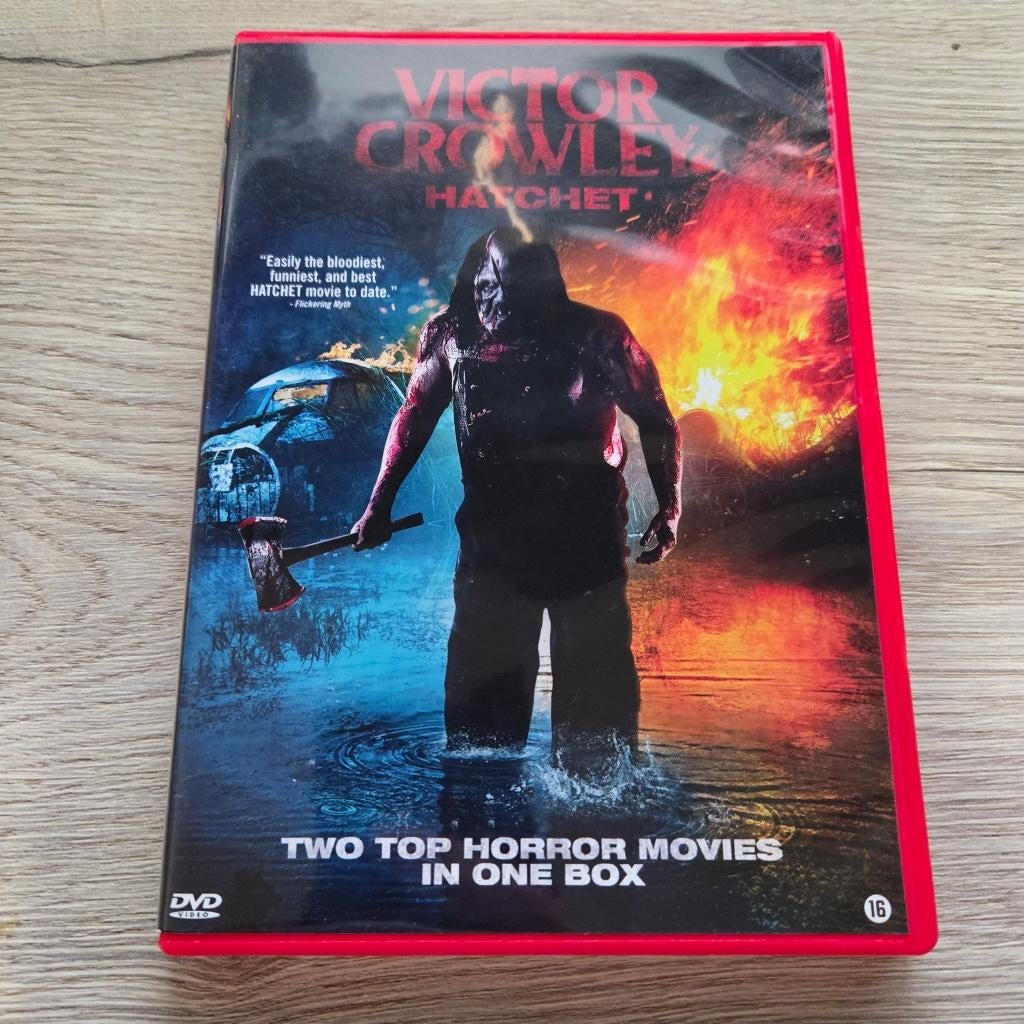 Victor Crowley Hatchet (4 HALEN = 3 BETALEN), Alle leeftijden, Ophalen of Verzenden, Zo goed als nieuw
