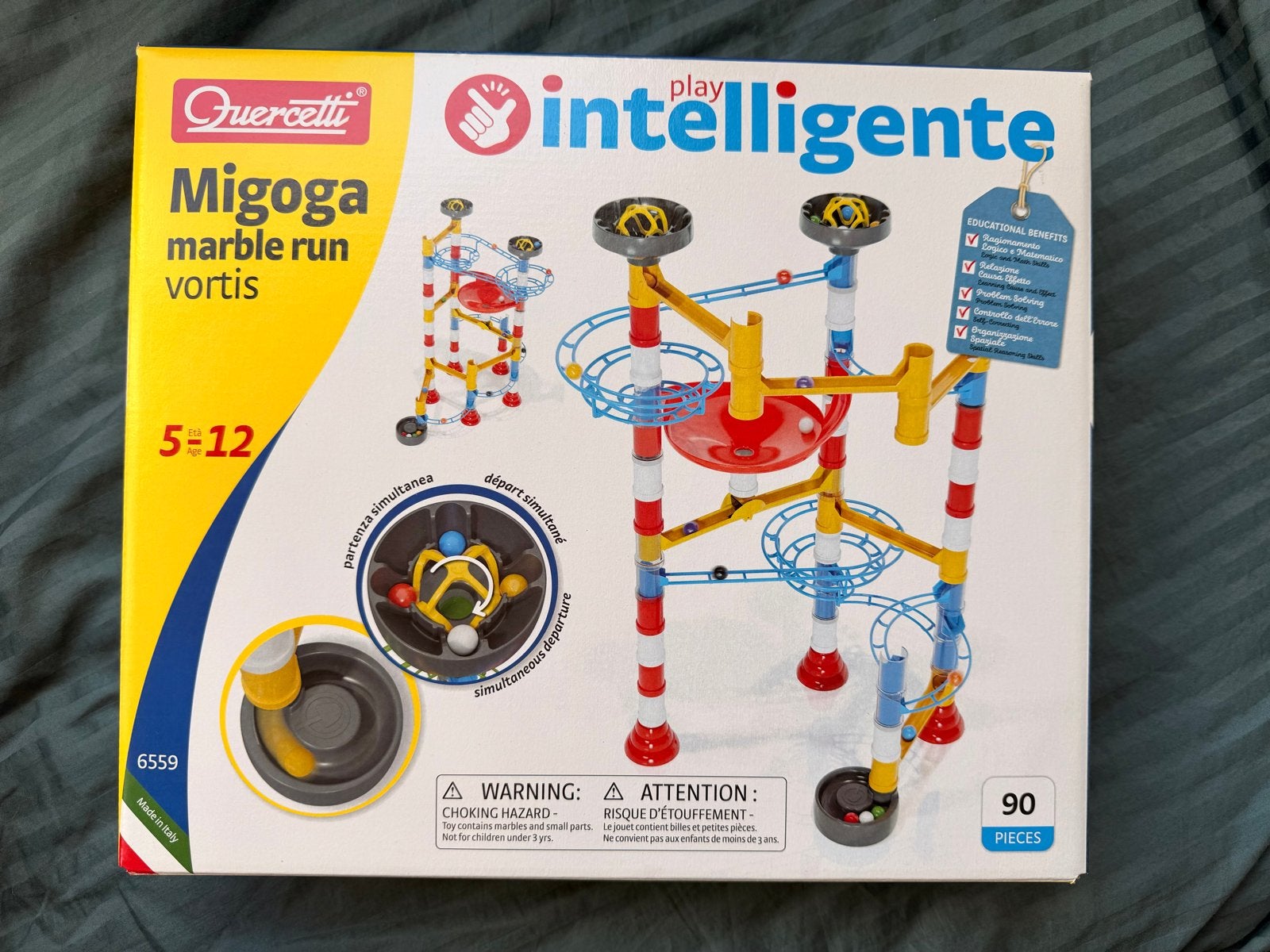 Knikkerbaan Migoga Marble Run VORTIS - Compleet en als nieuw, Ophalen of Verzenden, Zo goed als nieuw, Overige merken