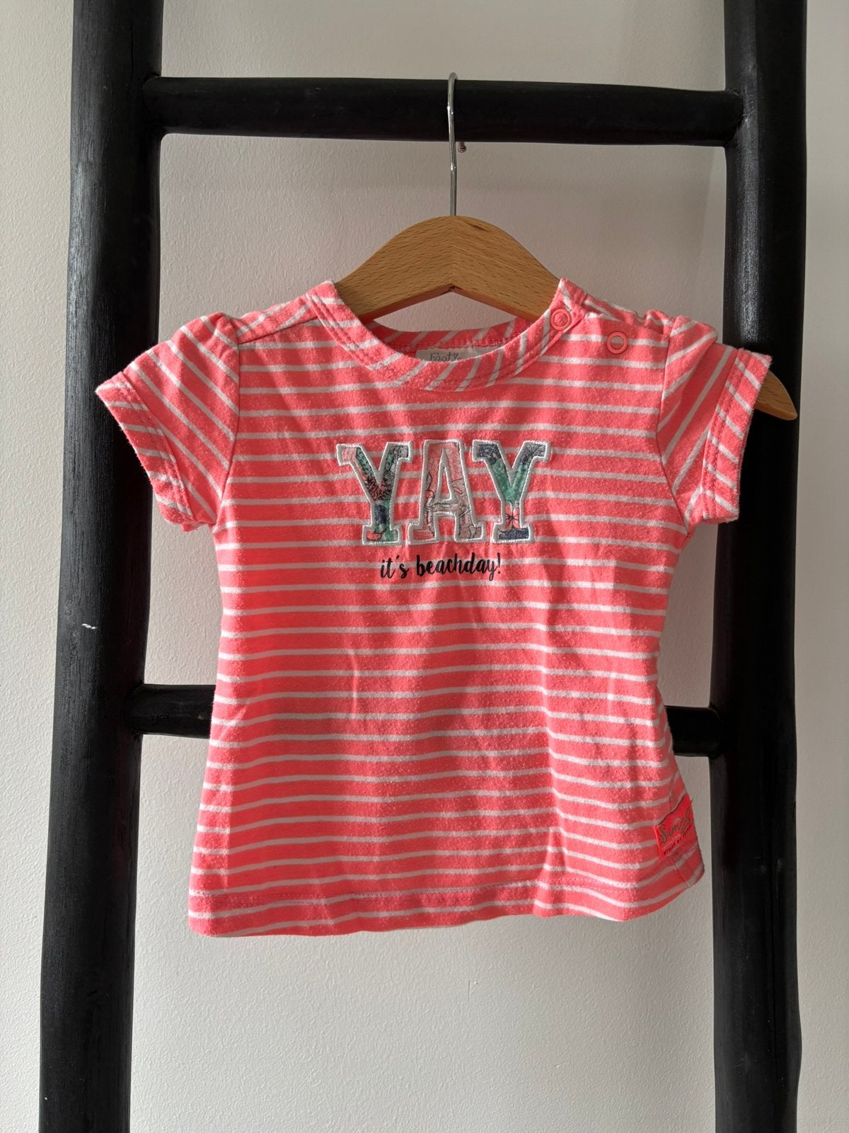Feetje shirt maat 74, Kinderen en Baby's, Babykleding | Maat 74, Ophalen, Zo goed als nieuw, Meisje, Shirtje of Longsleeve